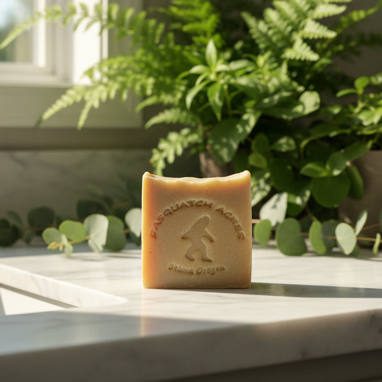 CBD Soap, Oatmeal & Honey, Sasquatch Acres
