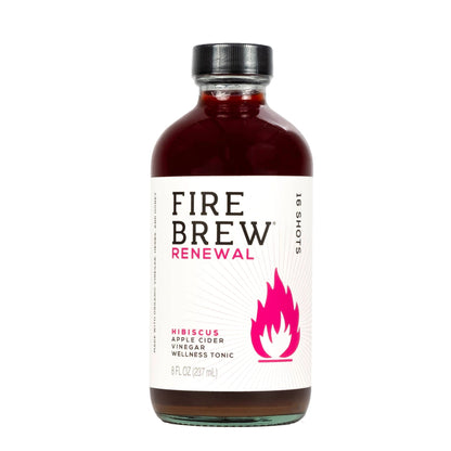 Fire Brew Renewal, Hibiscus Apple Cider Vinegar Wellness Tonic