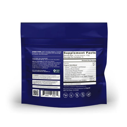 Sleep Tea - For Occasional Sleeplessness, 10 Servings, Organifi