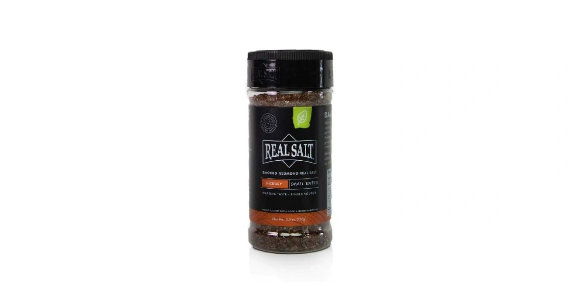 Smoked Hickory Real Salt, 5.5oz, Redmond Life