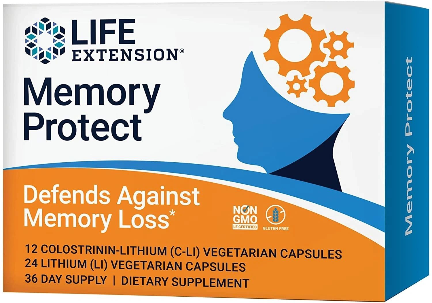 Memory Protect, 36 Day Supply, Vegetarian Capsules, Life Extension