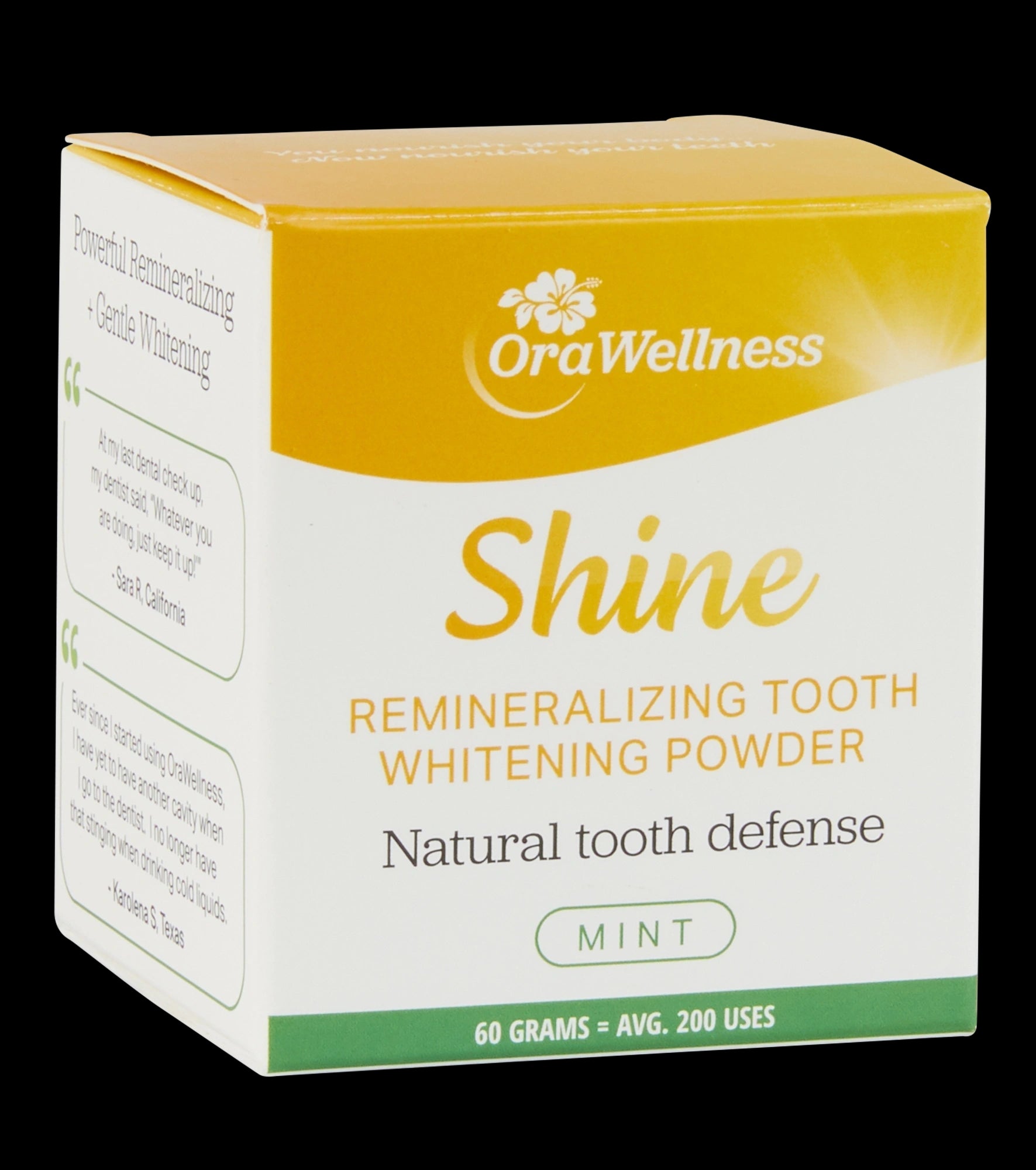 Shine Remineralizing Tooth Whitening Powder, Mint