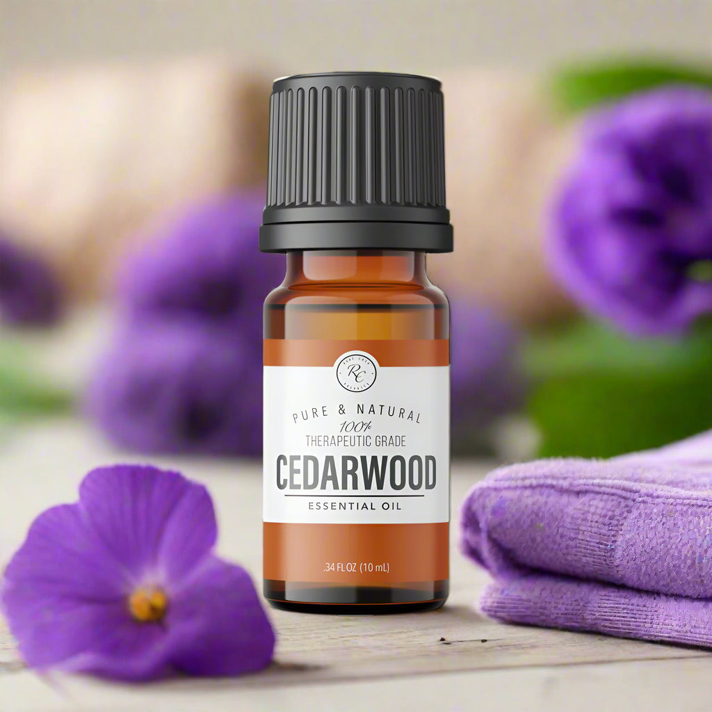 Cedarwood Essential Oil, 10mL, Rowe Casa Organics