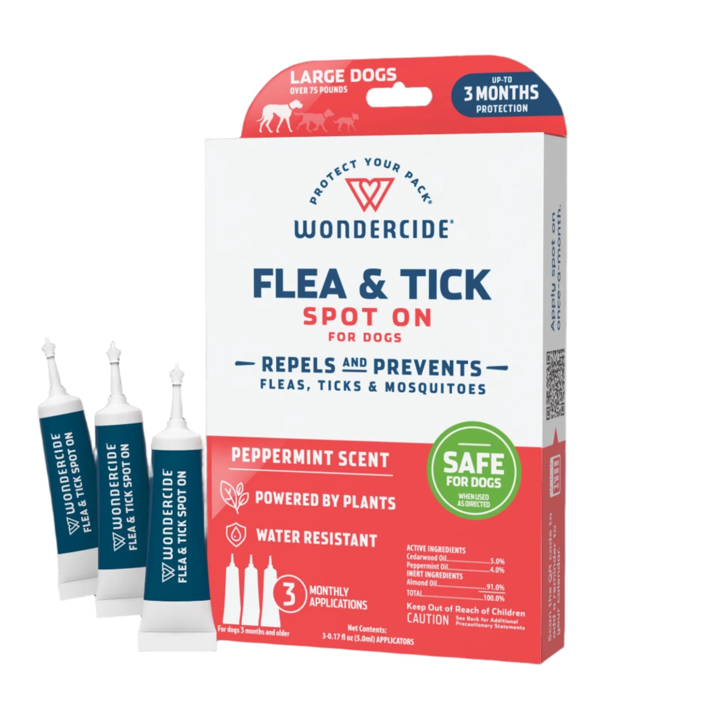 Flea & Tick Spot On For Dogs, Wondercide