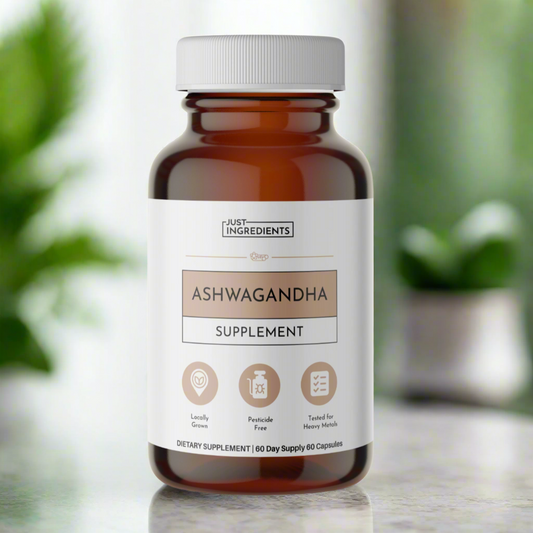 Organic Ashwagandha, Just Ingredients
