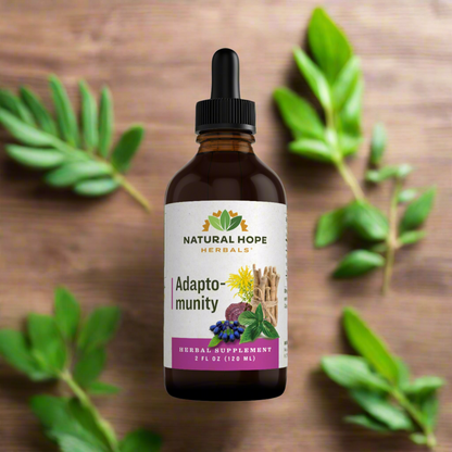 Adapto-Munity - Boost Immunity, Circulation & Stamina, 2-4oz, Natural Hope Herbals