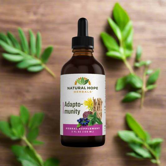 Adapto-Munity - Boost Immunity, Circulation & Stamina, 2-4oz, Natural Hope Herbals