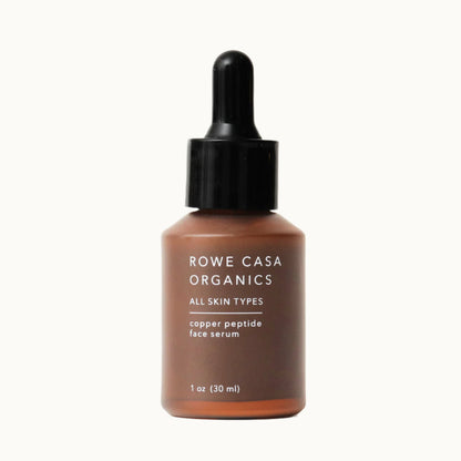 Copper Peptide Face Serum, 1oz, Rowe Casa Organics