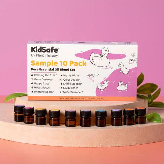 Kidsafe Blends, Sample 10 Pack, Plant Therapy