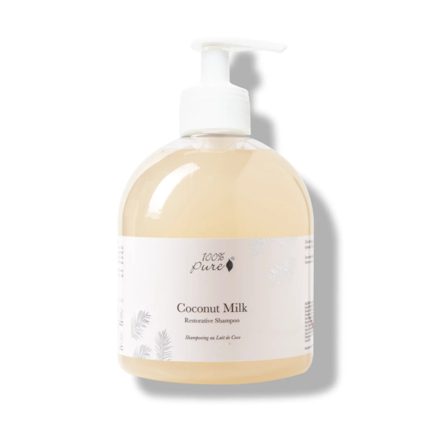 Coconut Milk Restorative Shampoo, 8 - 16 fl oz, 100% Pure