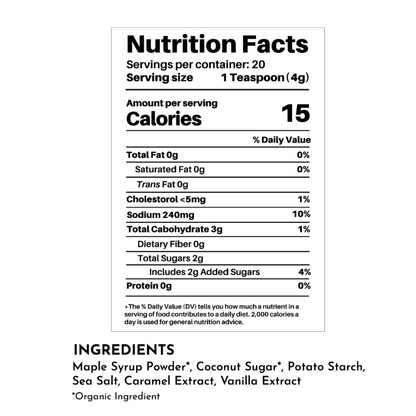 Caramel Corn Popcorn Salt, 80g, Just Ingredients