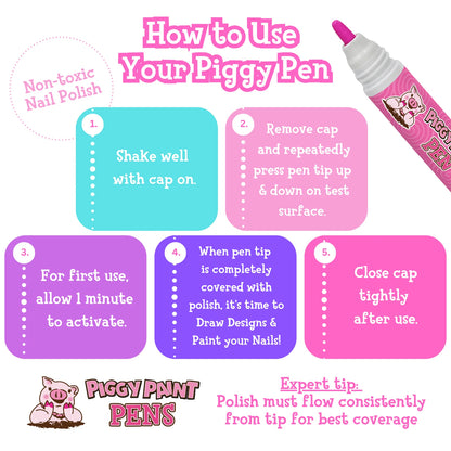 Piggy Paint Pens, Piggy Paint