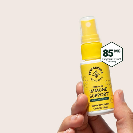 B. Immune Throat Spray, Propolis