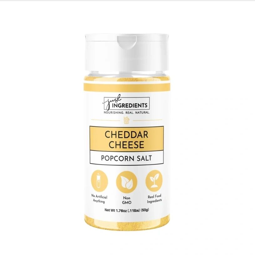 Cheddar Cheese Popcorn Salt, 50g, Just Ingredients