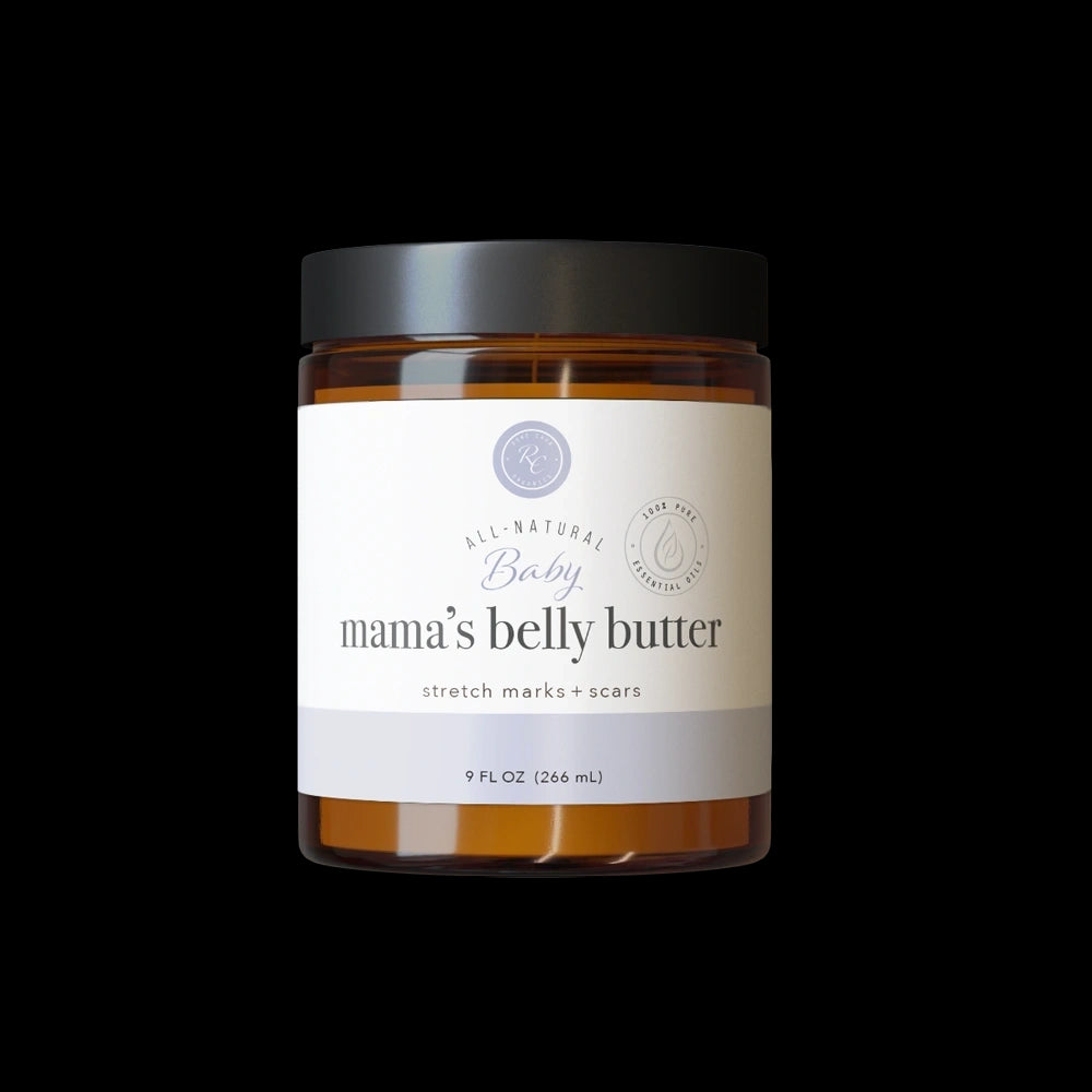 Mama's Belly Butter, Stretch Marks + Scars, 9oz, Rowe Casa Organics