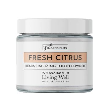 Fresh Citrus Remineralizing Tooth Powder, 2oz, Just Ingredients