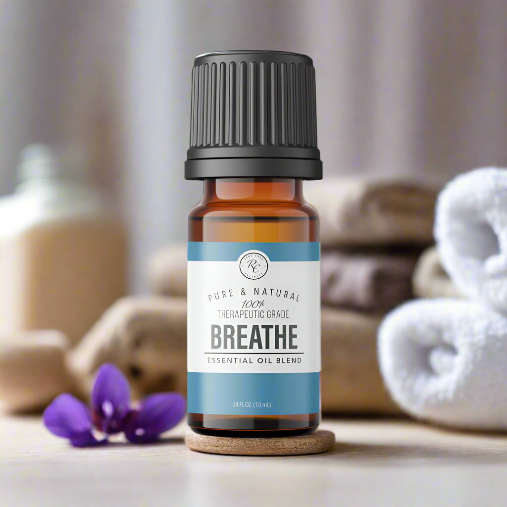 Breathe, Essential Oil Blend, 10mL, Rowe Casa Organics