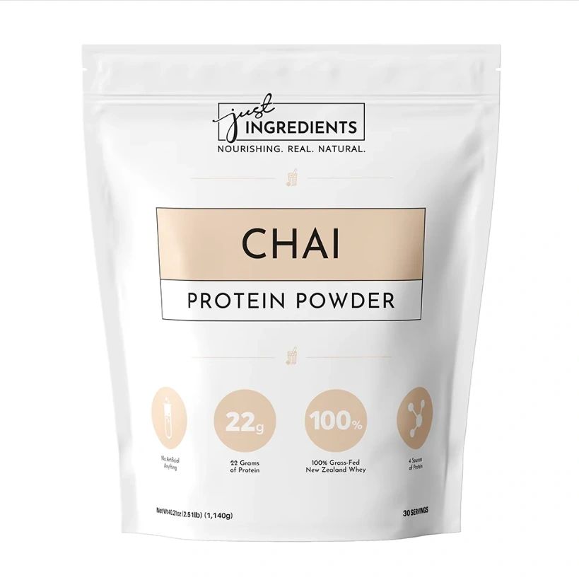 Chai Protein Powder, 30 Servings, Just Ingredients