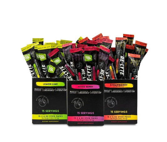 Re-Lyte Electrolyte Mix, 15 Stick Packs, Redmond Life