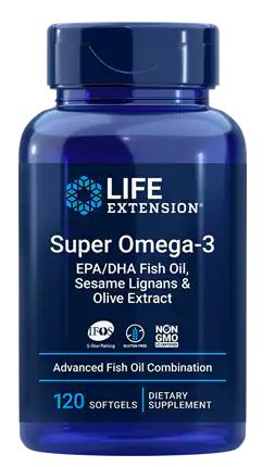 Super Omega-3 Plus, 120 Soft Gels, Life Extension