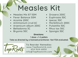 Measles Kit & Booklet