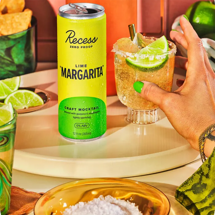 Lime "Margarita" -  Craft Mocktail, 12oz, Recess