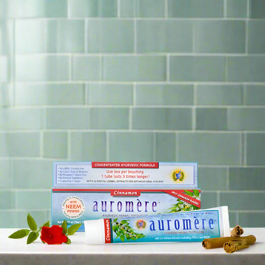 Cinnamon Herbal Toothpaste, 3.57 oz, Auromere Ayurvedic Imports