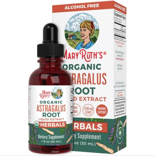 Organic Astragalus Root, Liquid Extract, 1oz, Mary Ruth's