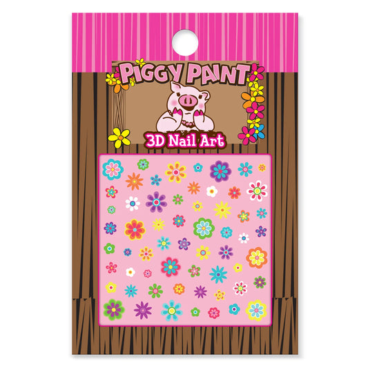 Flower Nail Art, Piggy Paint
