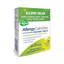 AllergyCalm Kids Meltaway Tablets, Homeopathic Medicine for Allergy Relief, Boiron