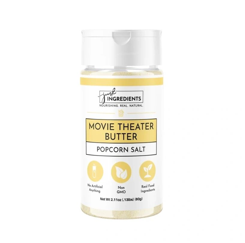 Movie Theater Butter Popcorn Salt, 60g, Just Ingredients