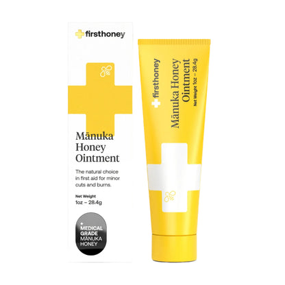 Manuka Wound Ointment, 0.5-1oz, First Honey
