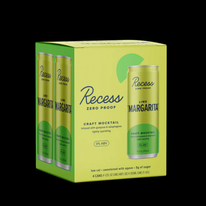 Lime "Margarita" -  Craft Mocktail, 12oz, Recess