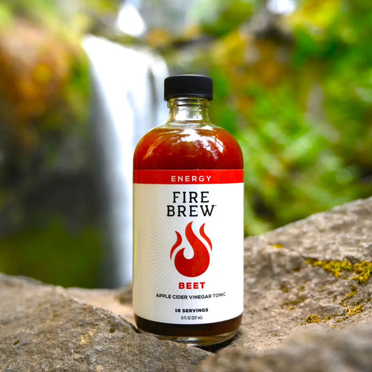Beet Energy Apple Cider vinegar Fire Cider, 8oz, Fire Brew