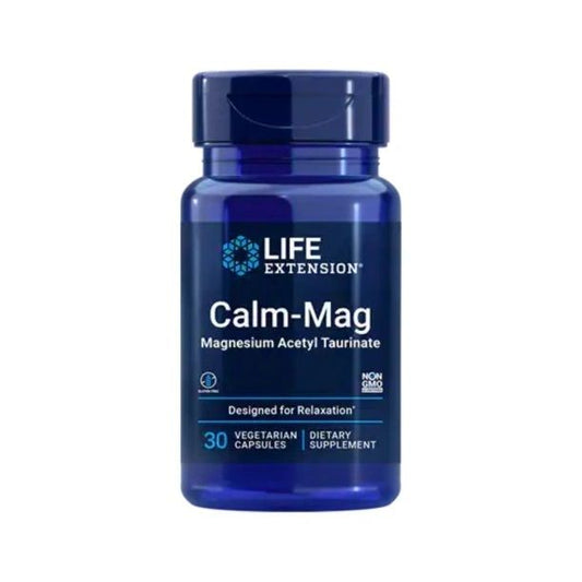 Calm-Mag, Magnesium Acetyl Taurinate, Life Extension