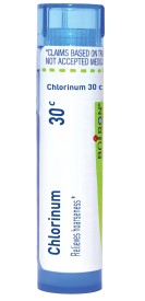 Chlorinum 30C, Homeopathic Medicine for Hoarseness, Boiron, 80 Pills, (Pill Size #40)