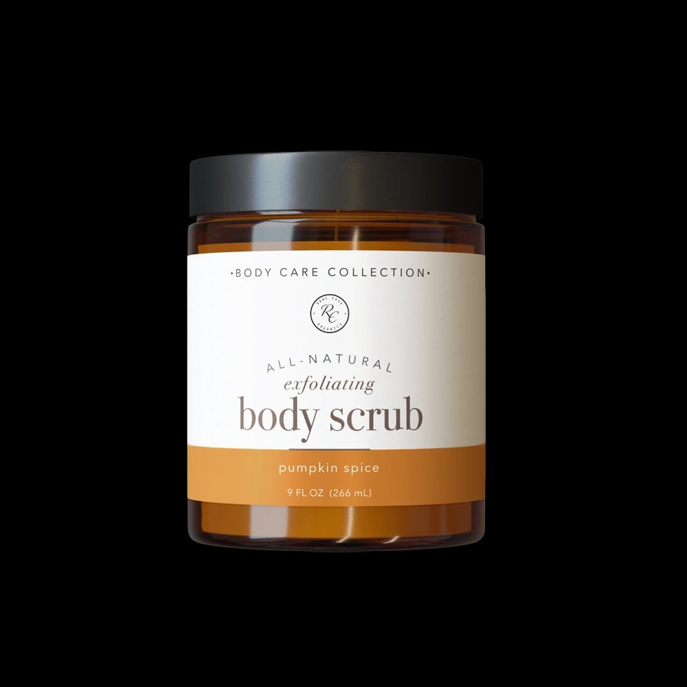 Pumpkin Spice Body Scrub, 9oz, Rowe Casa Organics