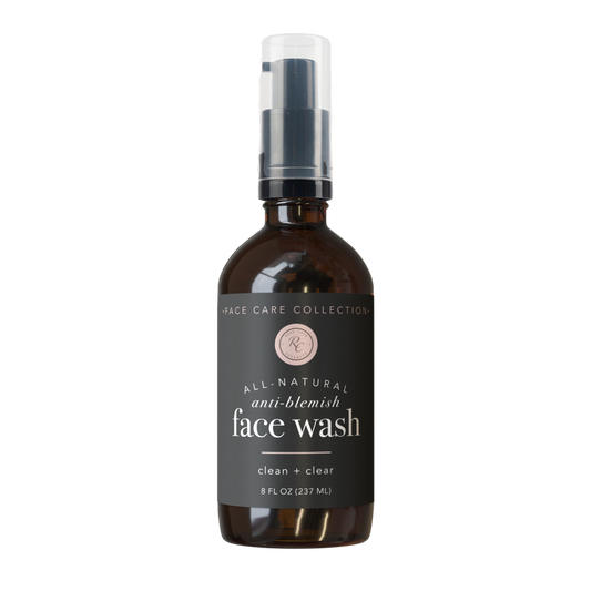 Anti-Blemish Face Wash, Clean + Clear, 8oz, Rowe Casa Organics