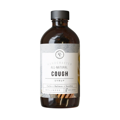 Cough Syrup, Calm + Relieve + Soothe, 8oz, Rowe Casa Organics