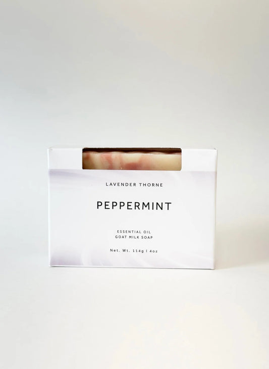 Peppermint Soap Bar, Lavender Thorne