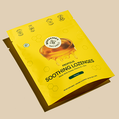 B. Soothed Throat Lozenges, Immune Support, Beekeeper's Naturals