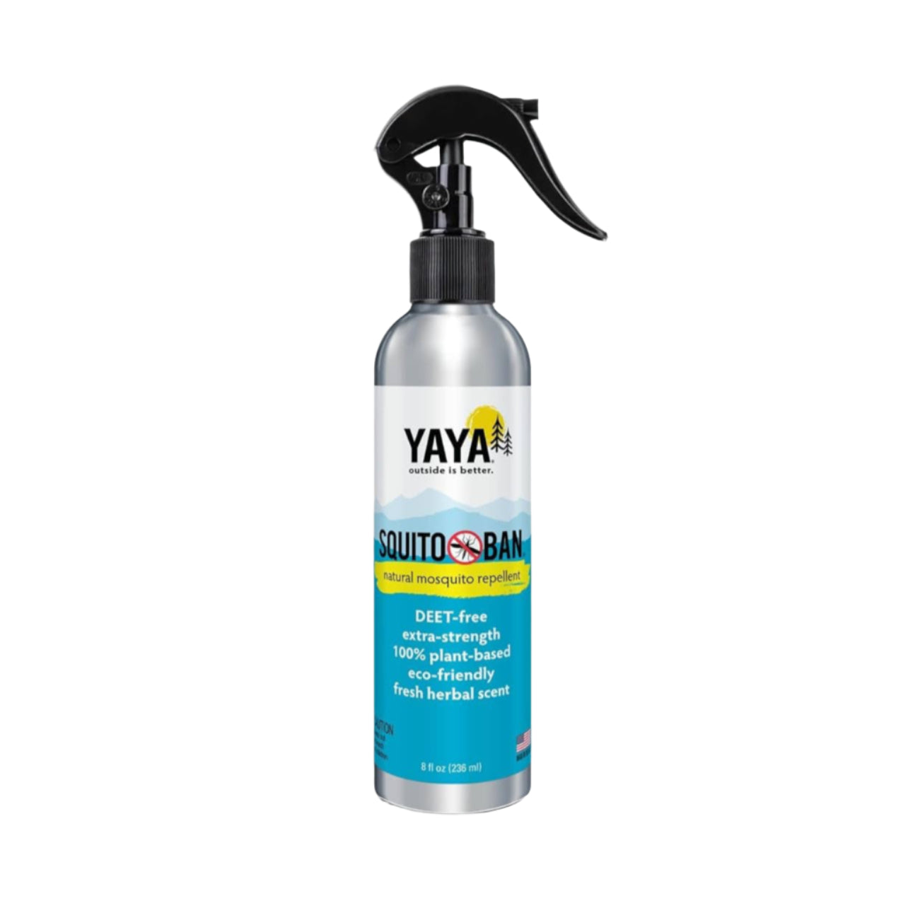 SQUITO BAN All-Natural Mosquito Repellent, YAYA Organics
