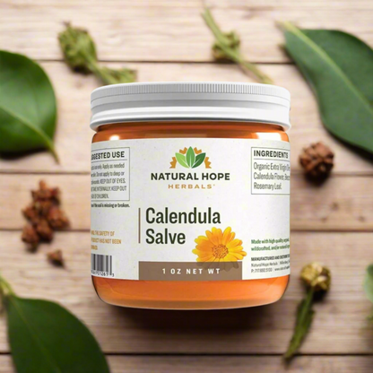 Calendula Salve, 1oz, Natural Hope Herbals