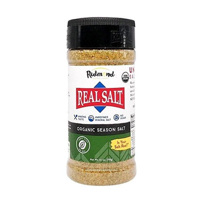 Organic Season Salt, REAL SALT, Redmond Life