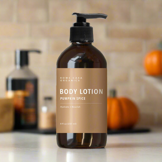 Pumpkin Spice Body Lotion, 8oz, Rowe Casa Organics