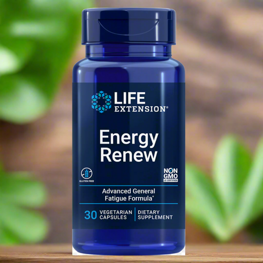 Energy Renew - Promotes Healthy Ribosome Production & Combats Fatigue, 30 Capsules, Life Extension