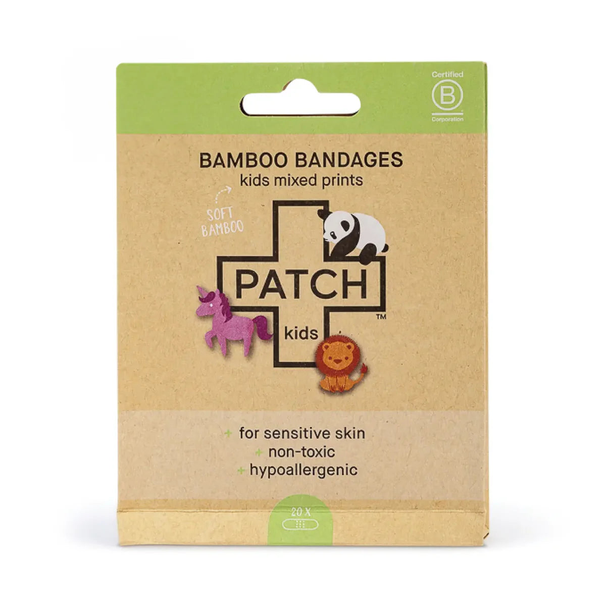 Kids Mixed Print Bandages, 20ct, PATCH