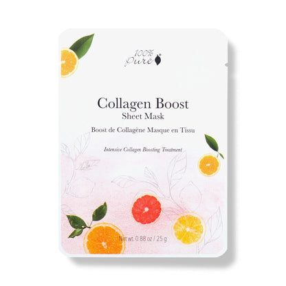 Collagen Boost Sheet Mask, 100% Pure