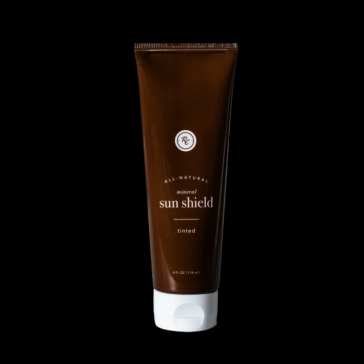 Mineral Sun Shield, Tinted, 4oz, Rowe Casa Organics