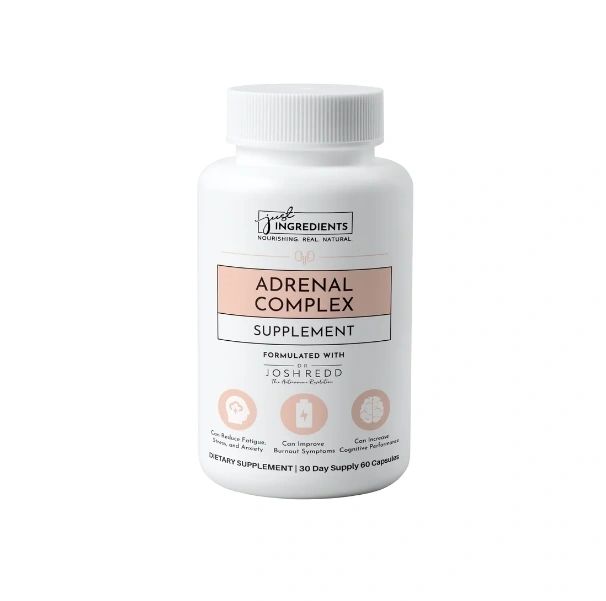 Adrenal Complex Supplement, 60 Capsules, Just Ingredients